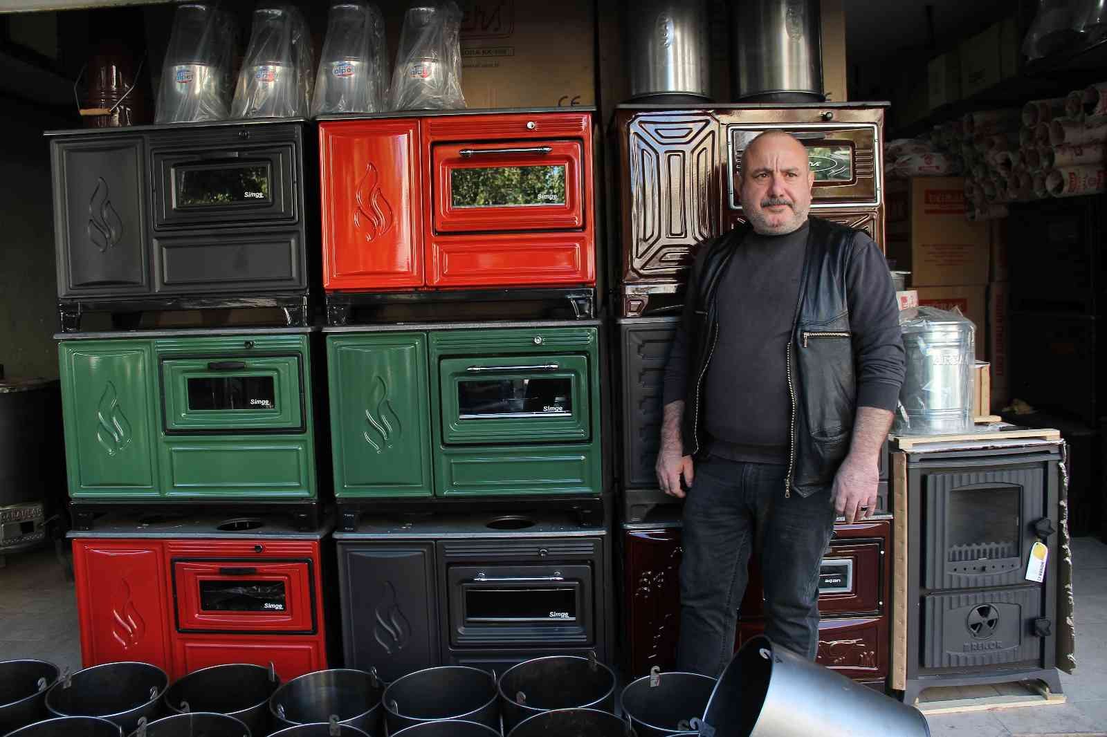 Bu kış evleri kuzine sobalar ısıtacak #izmir