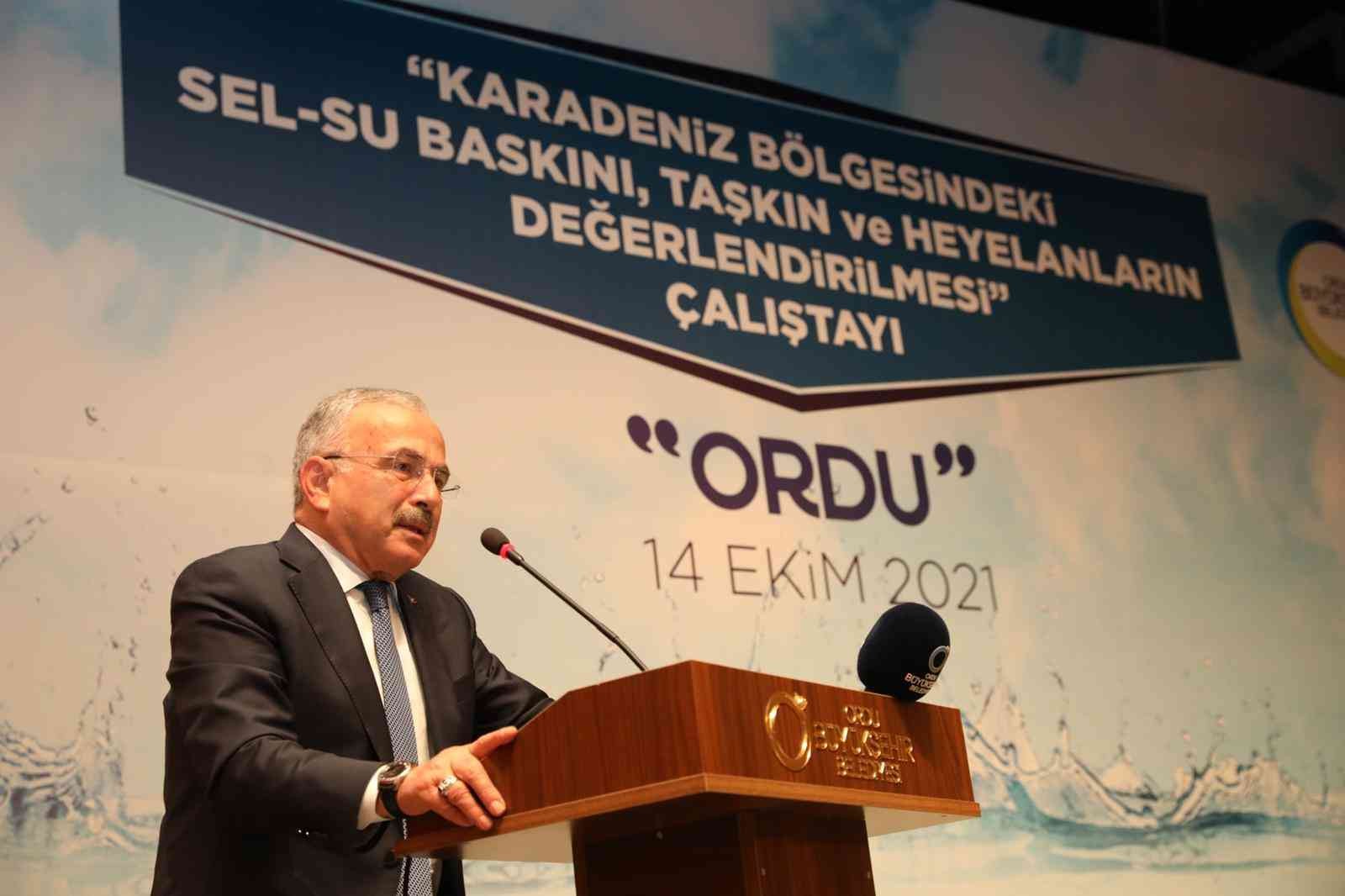 Karadeniz’de sel ve heyelan Ordu’da tartışıldı #ordu