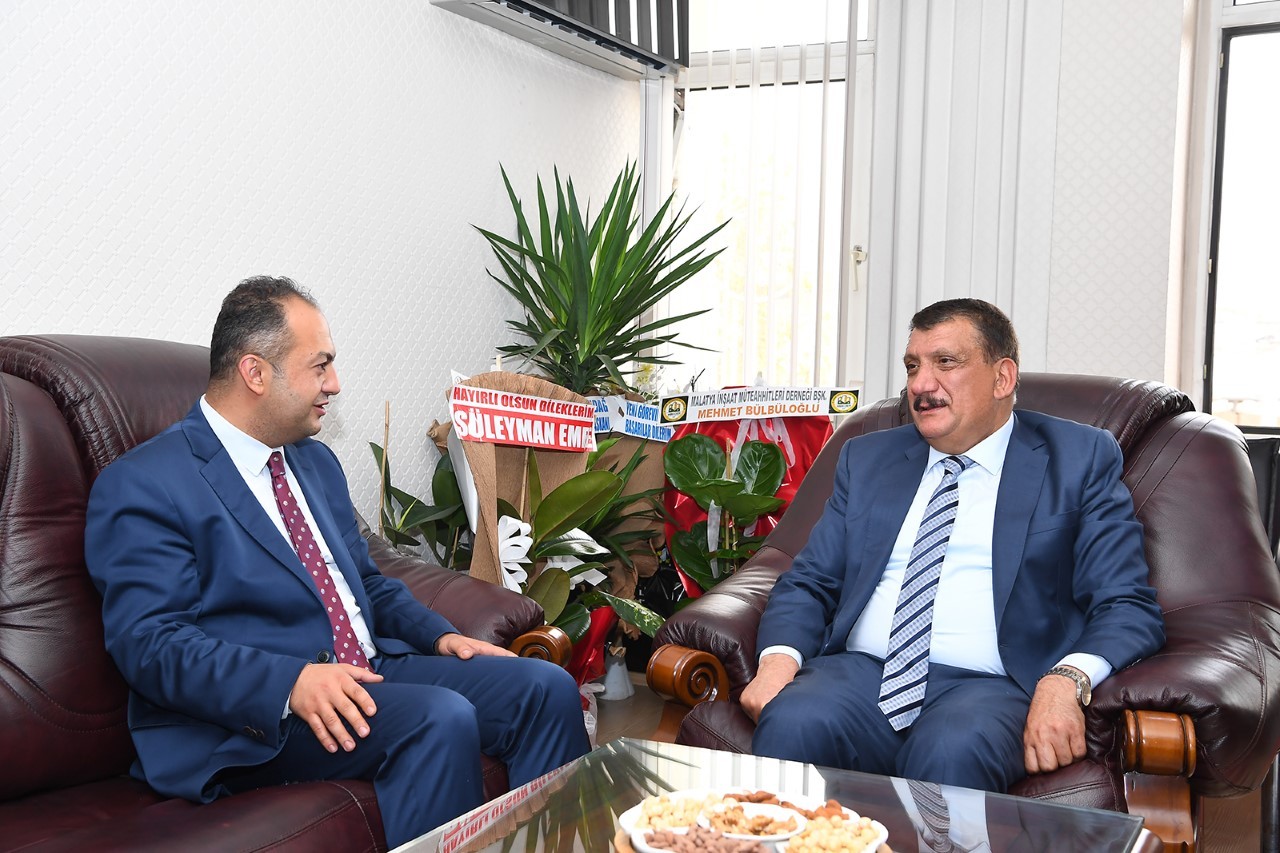 Başkan Gürkan’dan Baro Başkanı Demez’e hayırlı olsun ziyareti #malatya