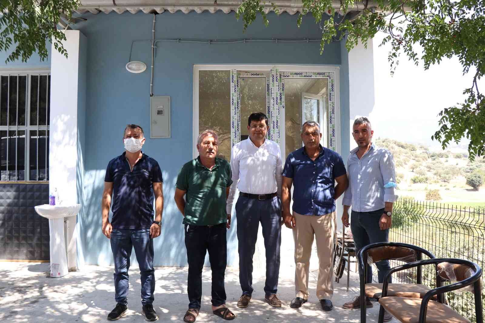 Başkan Özcan, Kardeşköy’deki muhtarlık hizmet binasını inceledi #aydin