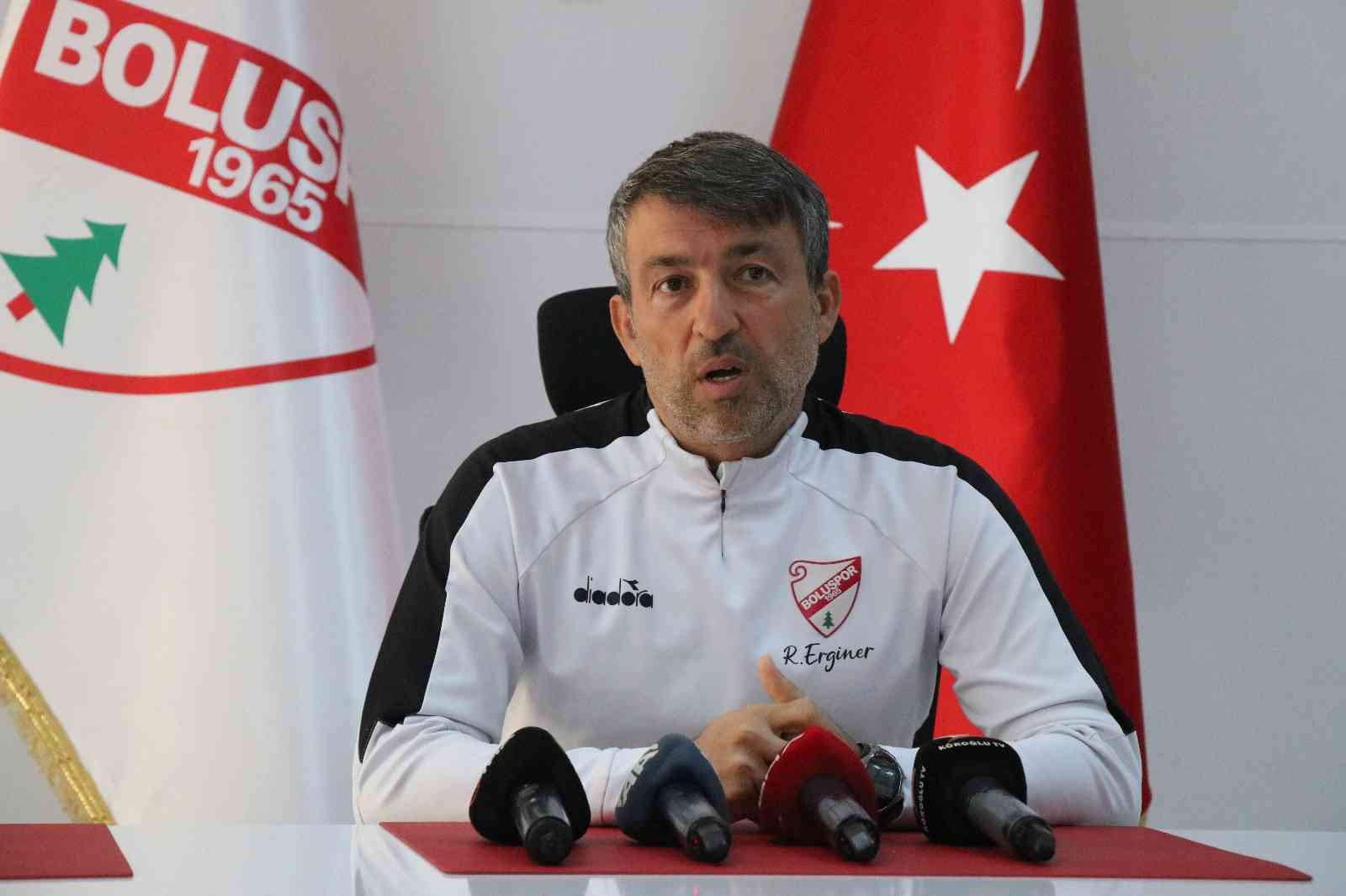 Reha Erginer: “Bursaspor maçına kesinlikle kazanmak için hazırlanıyoruz” #bolu