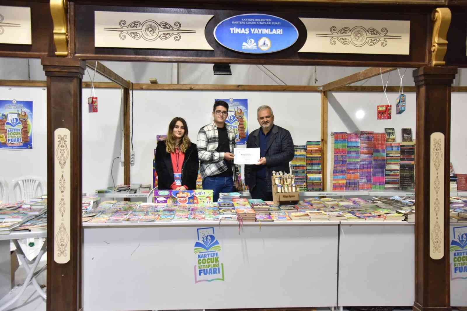 Kartepe Çocuk Kitapları Fuarı’nı 50 bin kişi ziyaret etti #kocaeli