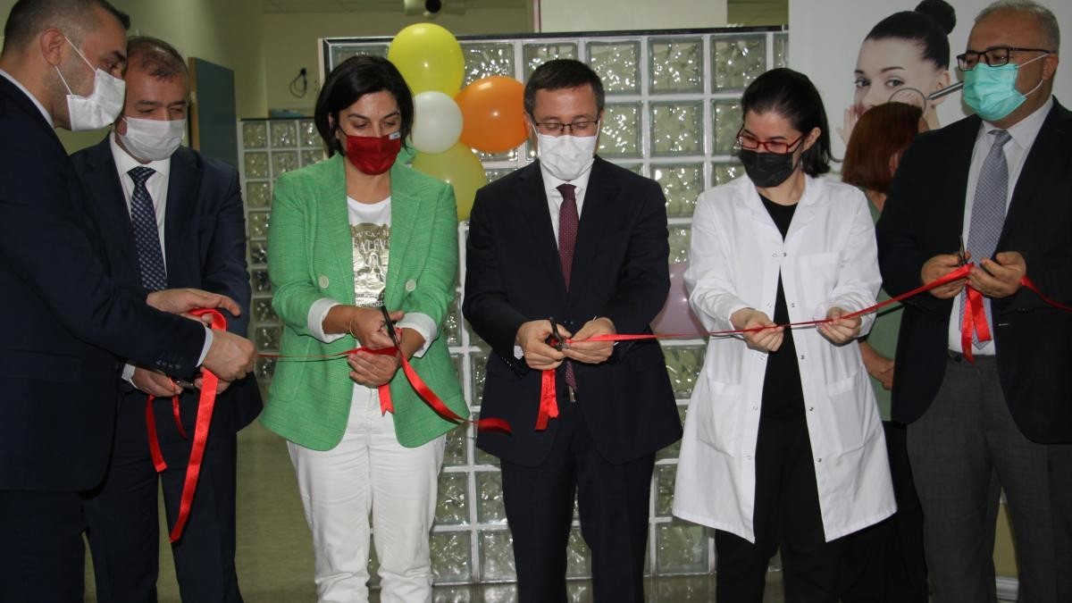 TÖTM’de Dermatokozmetoloji Ünitesi törenle açıldı #malatya