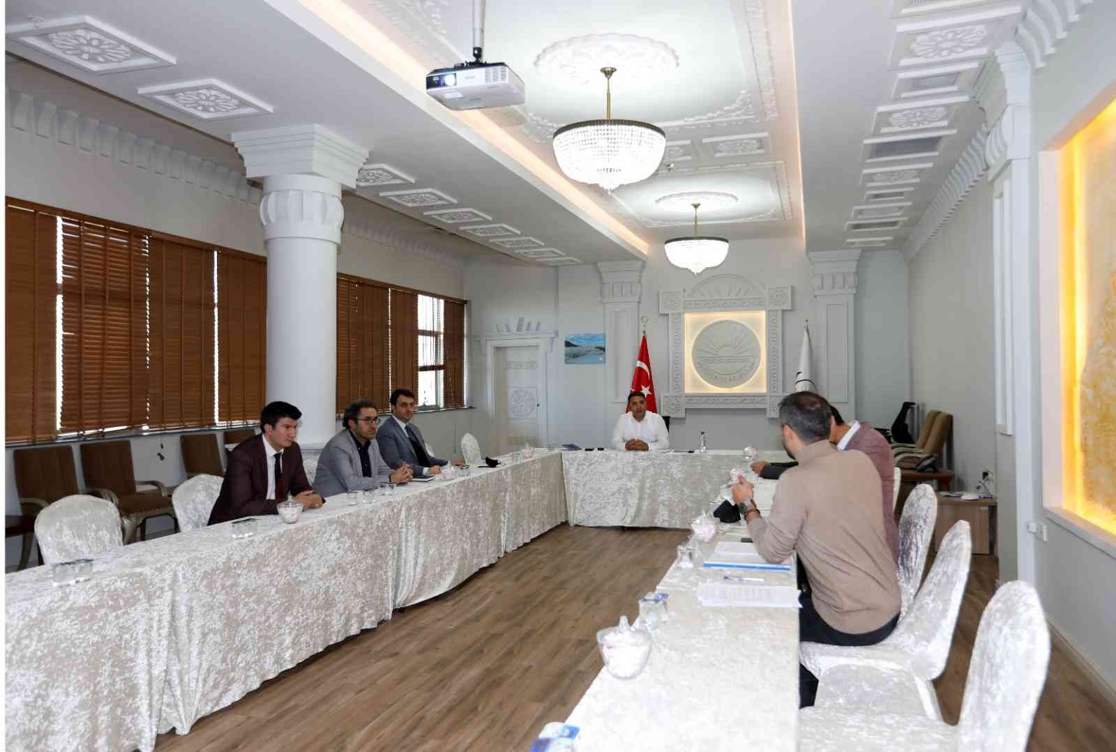 Van’da ‘imar değerlendirme toplantısı’ yapıldı #van