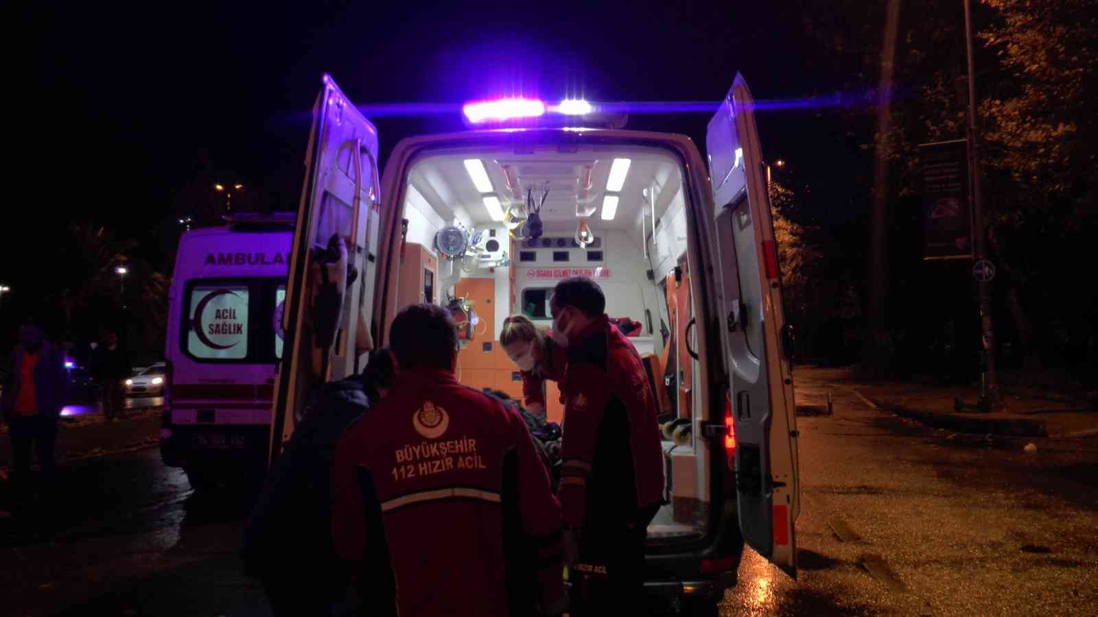 Maltepe’de yürekleri ağza getiren kaza: 4 yaralı #istanbul