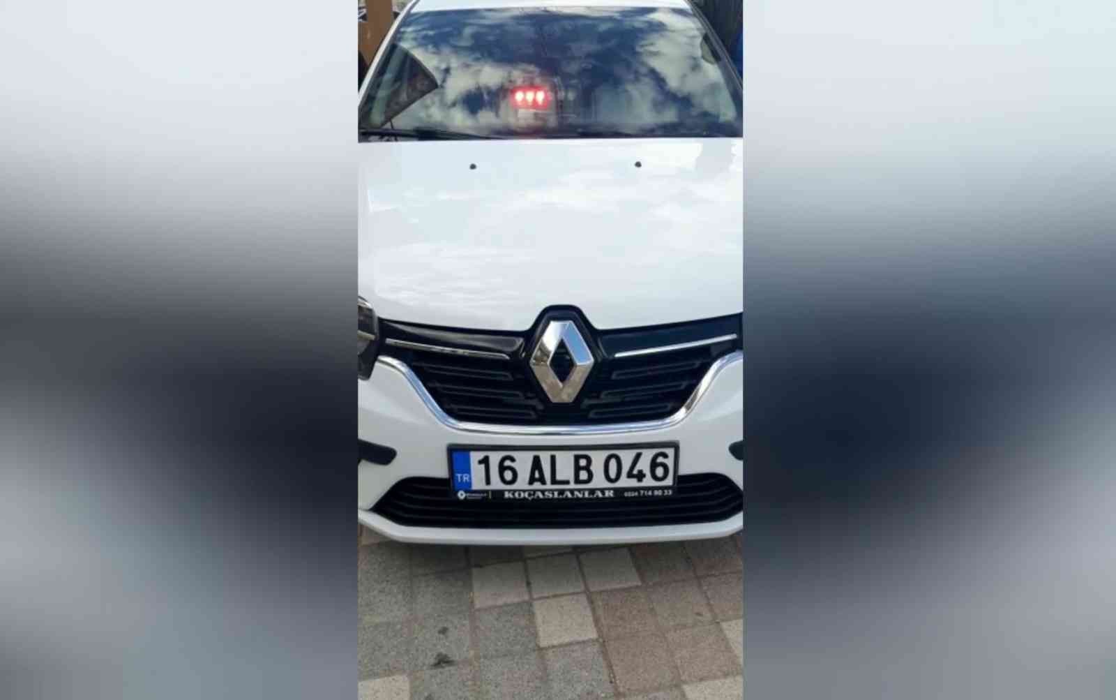 Bursa’da çakar lamba kullanan sürücüye ceza yağdı #bursa