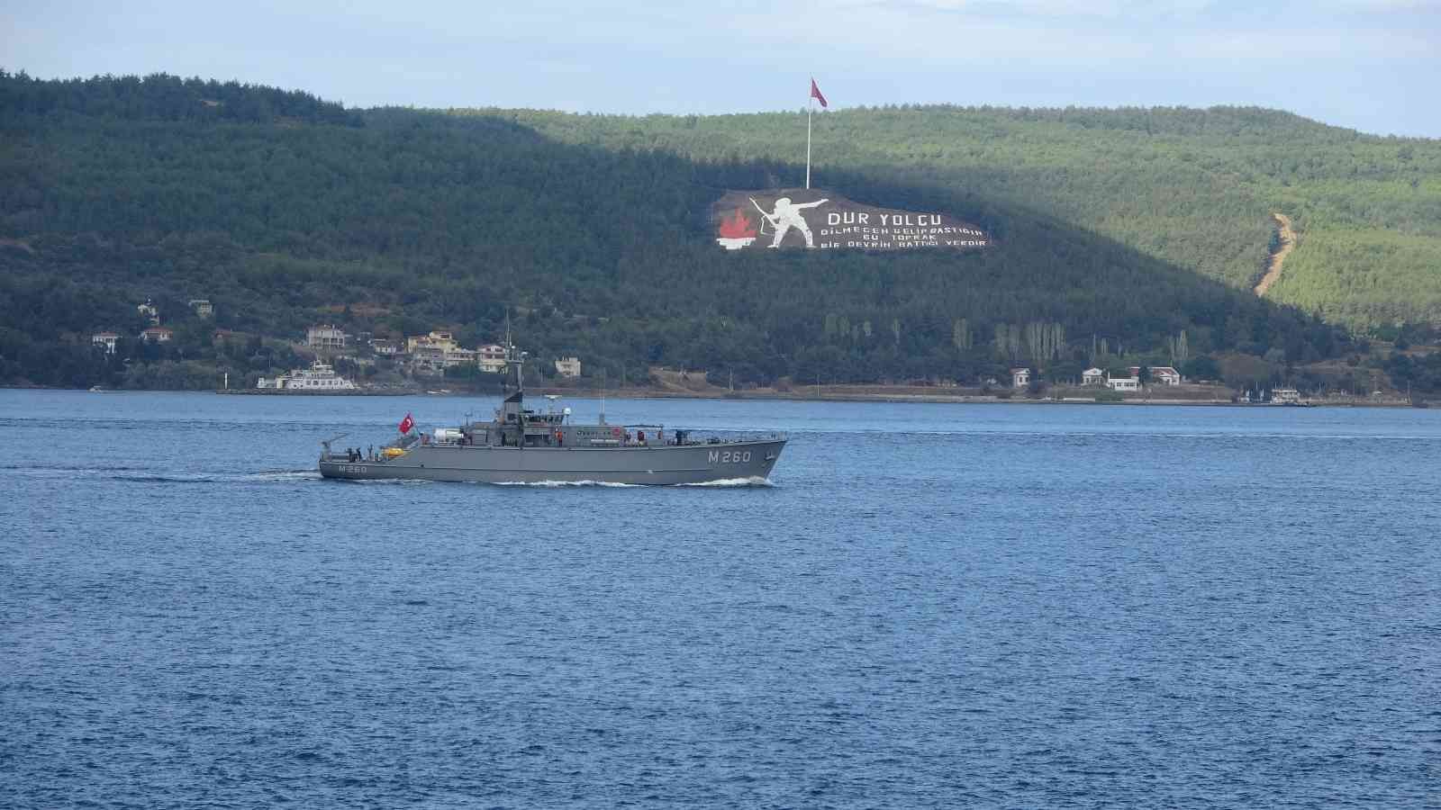 NATO savaş gemileri Çanakkale’de #canakkale
