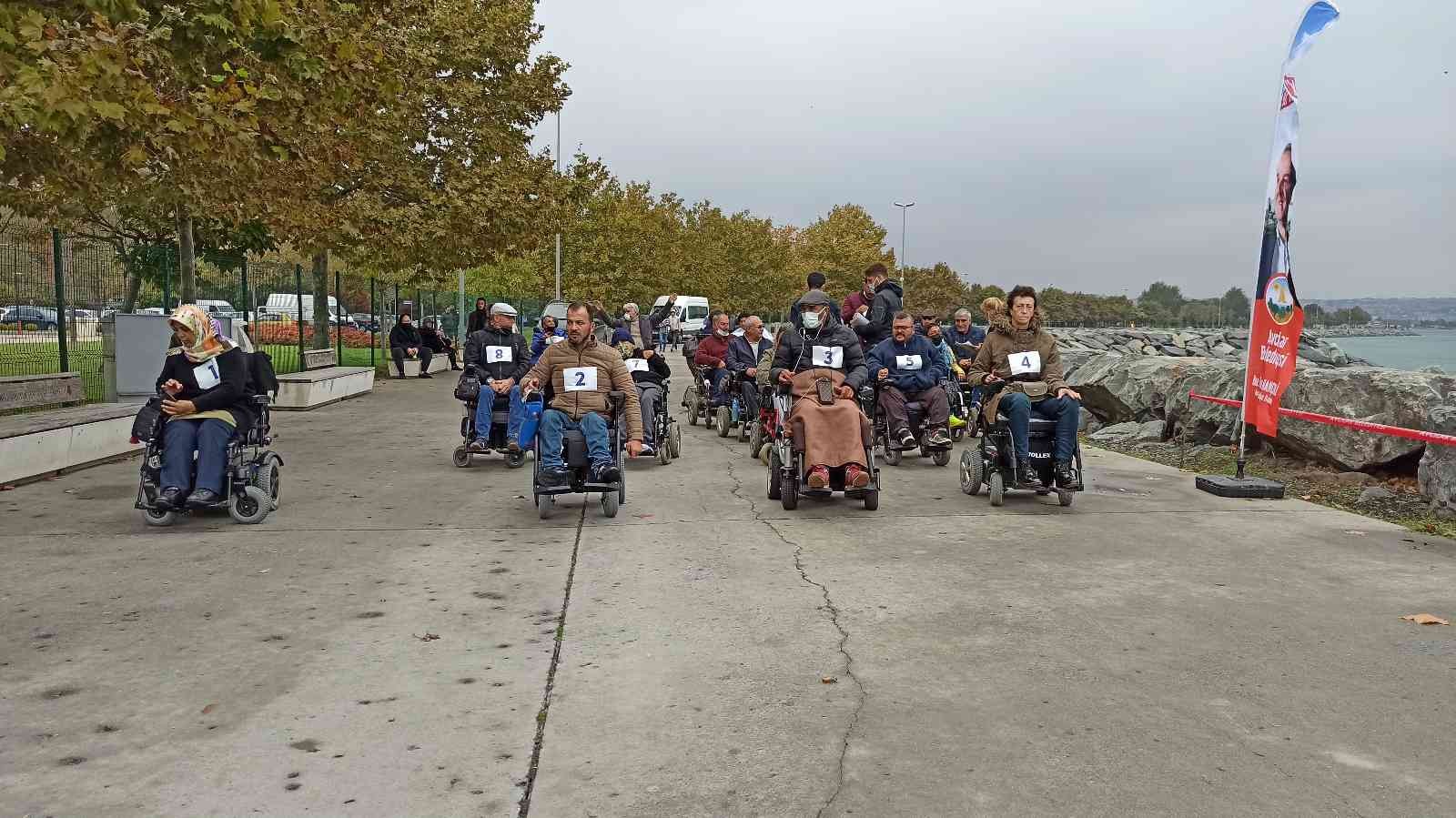 Krediyle tekerlekli sandalye aldı, 6. Akülü Sandalye Rallisi’ni kazandı #istanbul