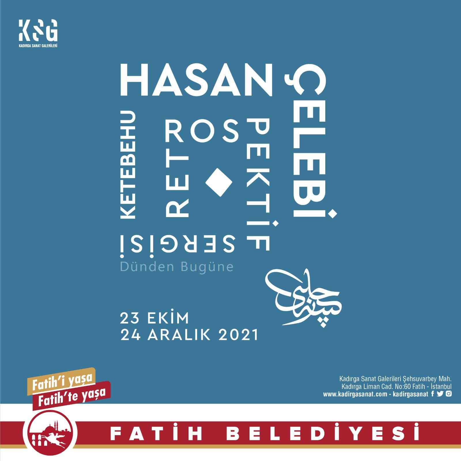 ‘Ketebehu Hasan Çelebi’nin eserleri sanatseverlerle buluşuyor #istanbul