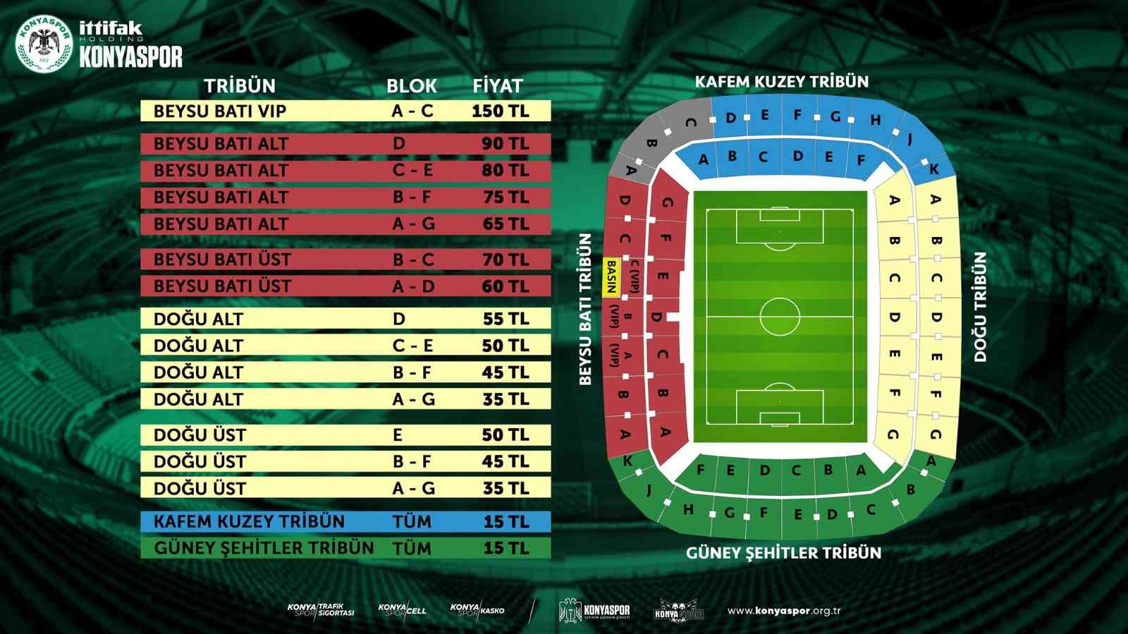 Konyaspor’dan yüzde 50 bilet indirimi #konya