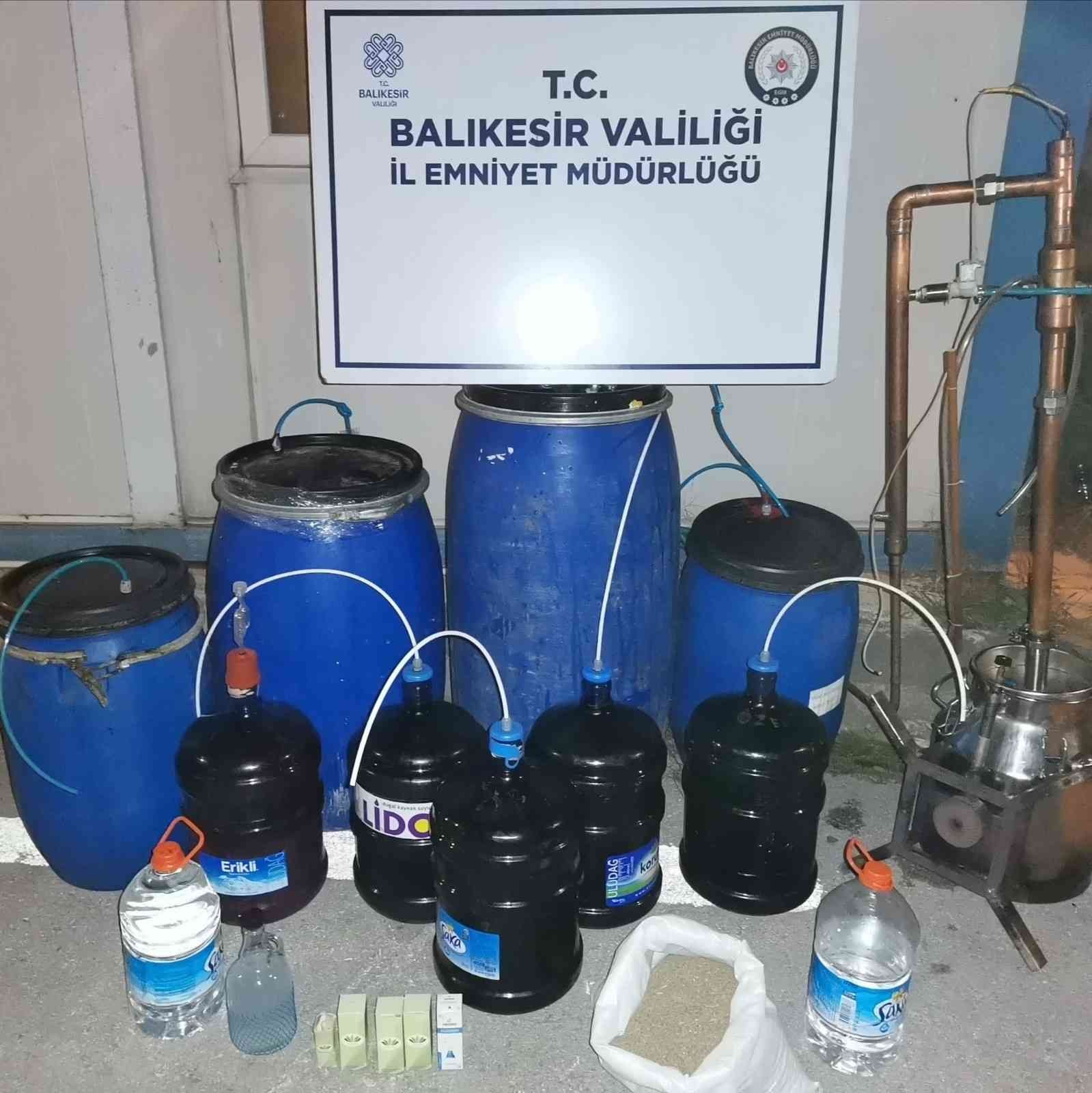 Bandırma kaçak alkol operasyonu #balikesir