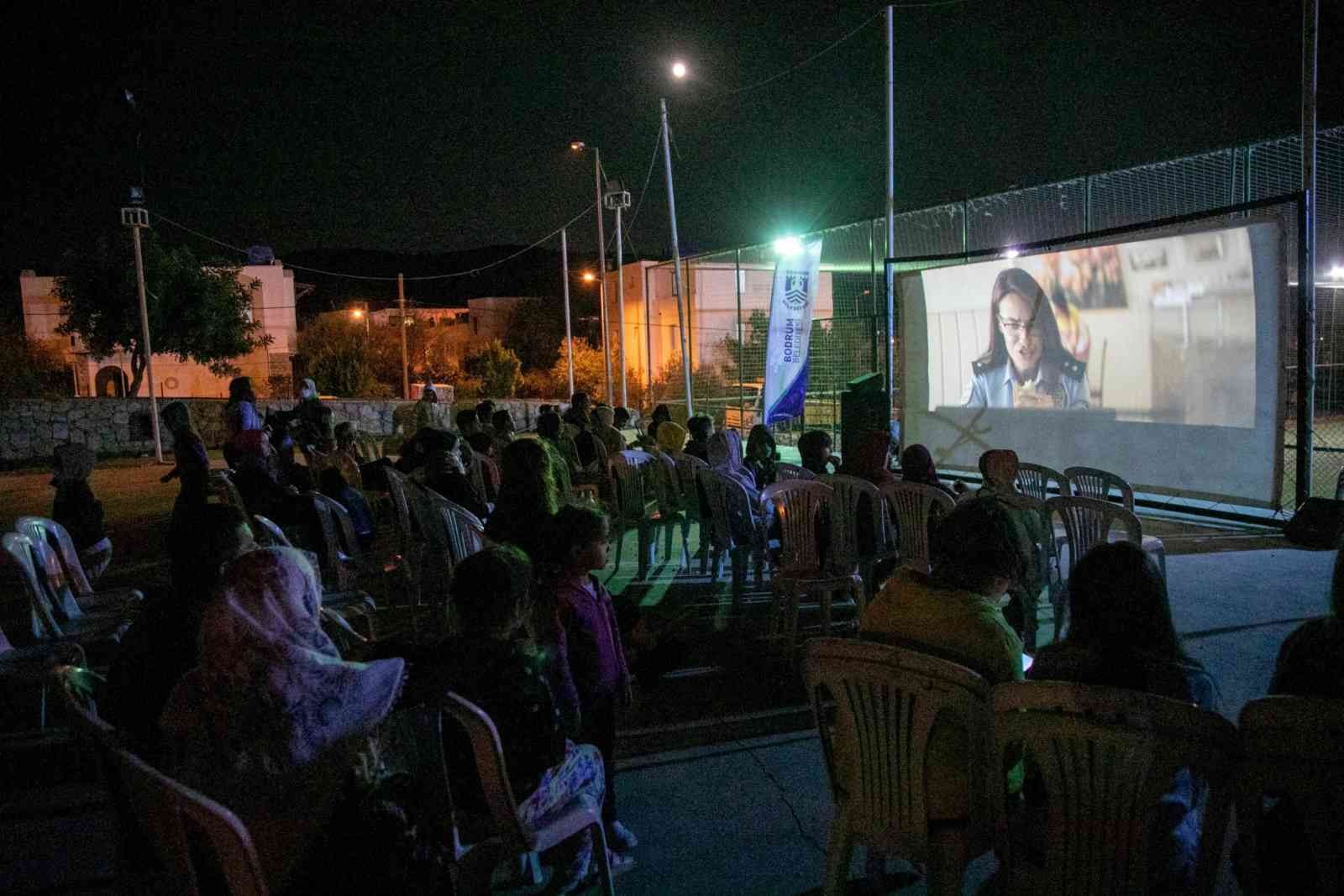 Bodrum Köyleri Sarı Yaz Sinema Günleri sona erdi #mugla