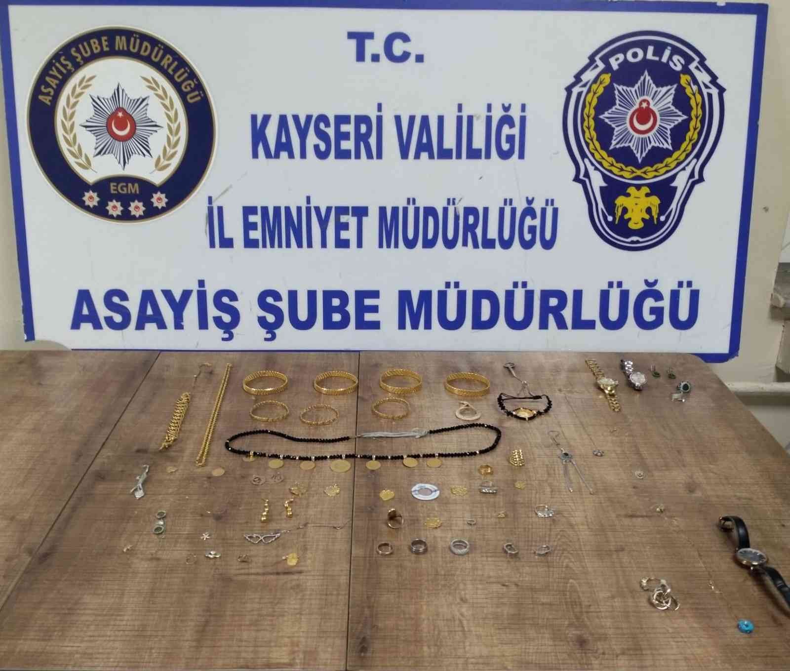 (Özel) Ankara’da çaldılar, Kayseri’de yakalandılar #kayseri