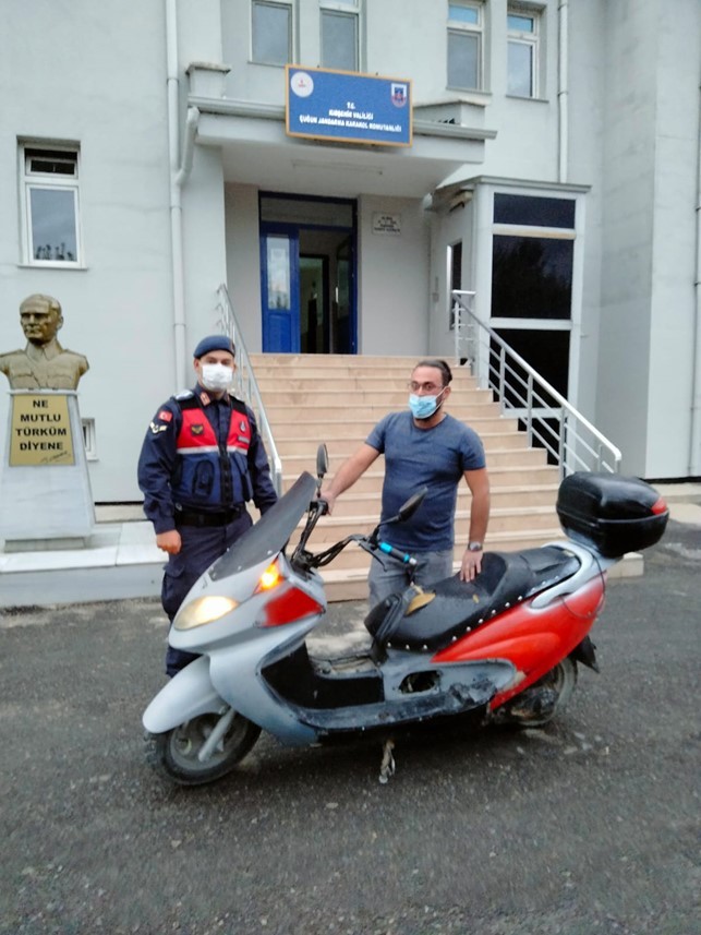 Kayseri’den 2 yıl önce çalınan motosiklet Kırşehir’de yakalandı #kirsehir
