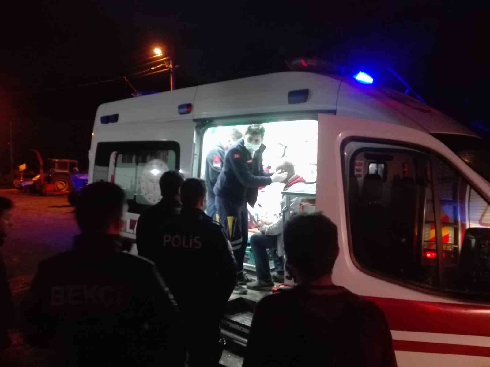 Ordu’da trafik kazası: 2 yaralı #ordu