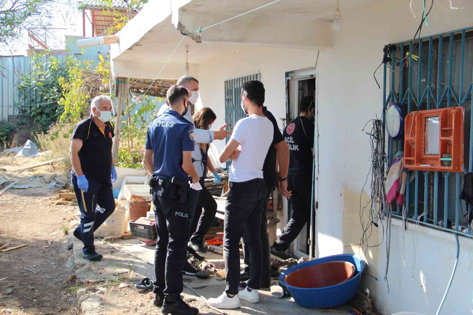 Antalya’da müstakil evde şüpheli ölüm #antalya