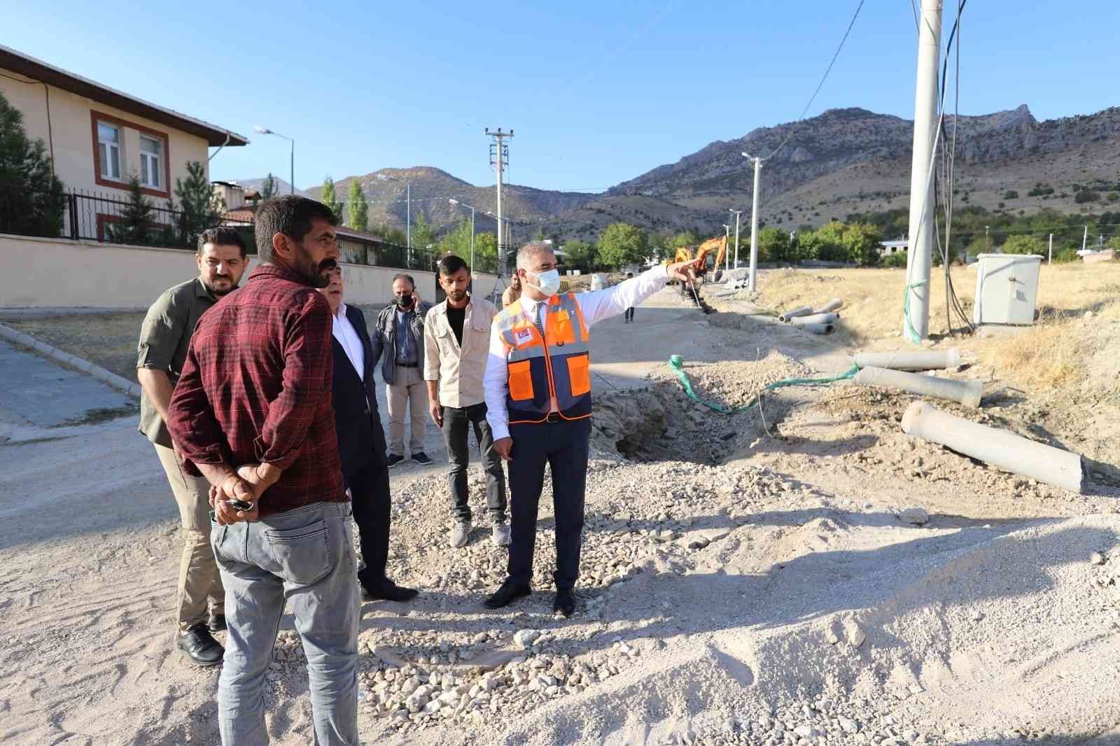 Lice kanalizasyon şebekesinin yüzde 30’u tamamlandı #diyarbakir