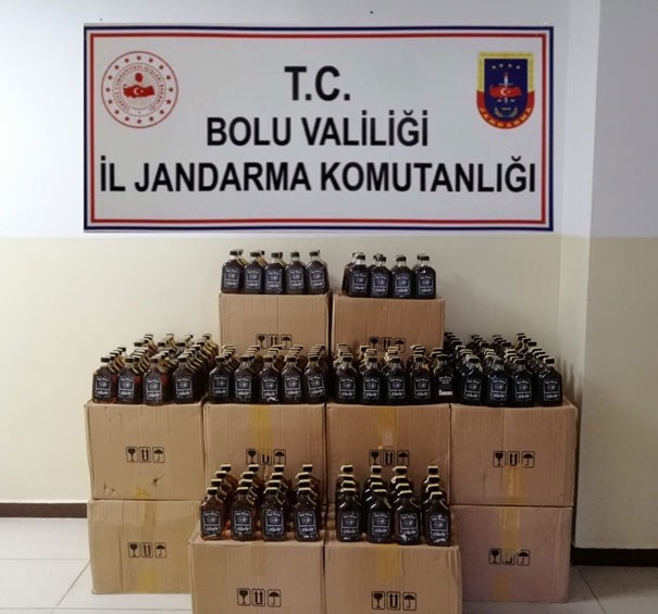 Yayla evine kaçak içki operasyonu: 1 gözaltı #bolu