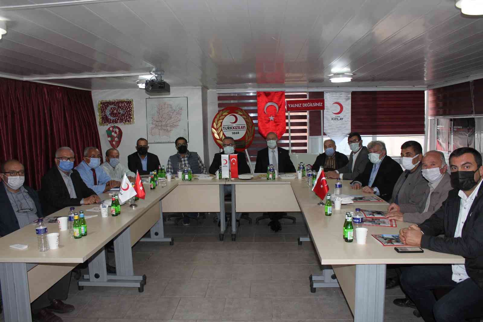 Kızılay koordinasyon toplantısı Salihli’de yapıldı #manisa