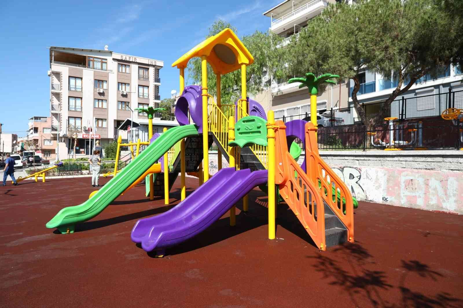 Bayraklı’da modern parklar artıyor #izmir
