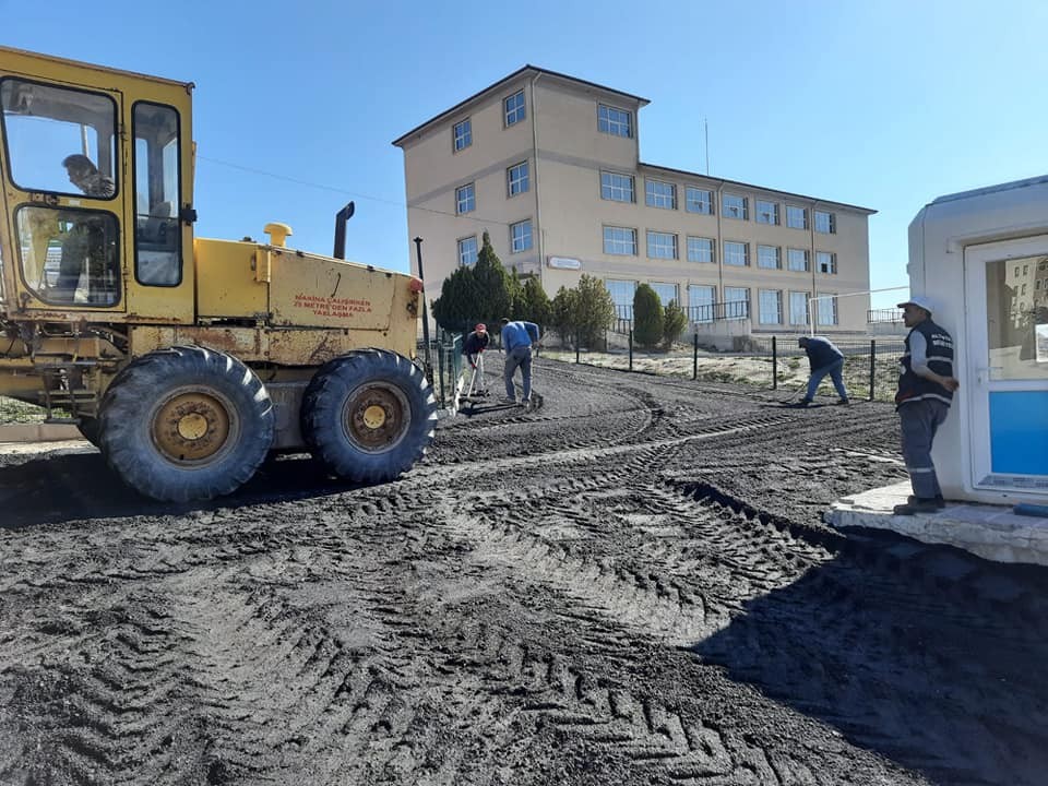 Altıntaş Belediyesi’nden sıcak asfalt çalışması #kutahya