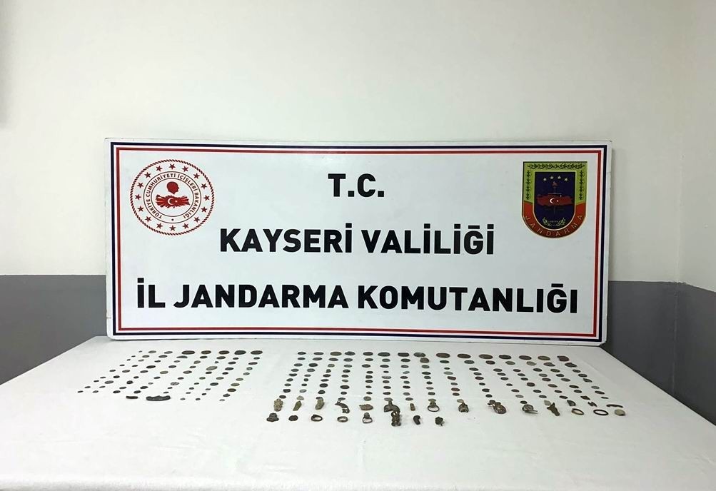 kayseri de tarihi eser operasyonu kayseri haberleri