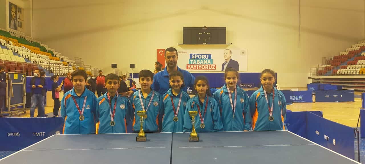 Kocasinan’ın Masa Tenisi Takımları, hep Türkiye şampiyonu #kayseri