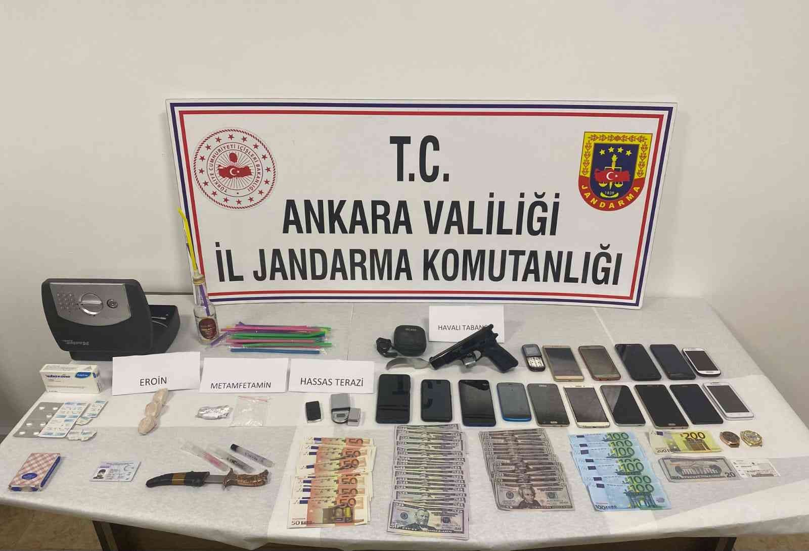 Ankara’da uyuşturucu operasyonu: 6 gözaltı #ankara
