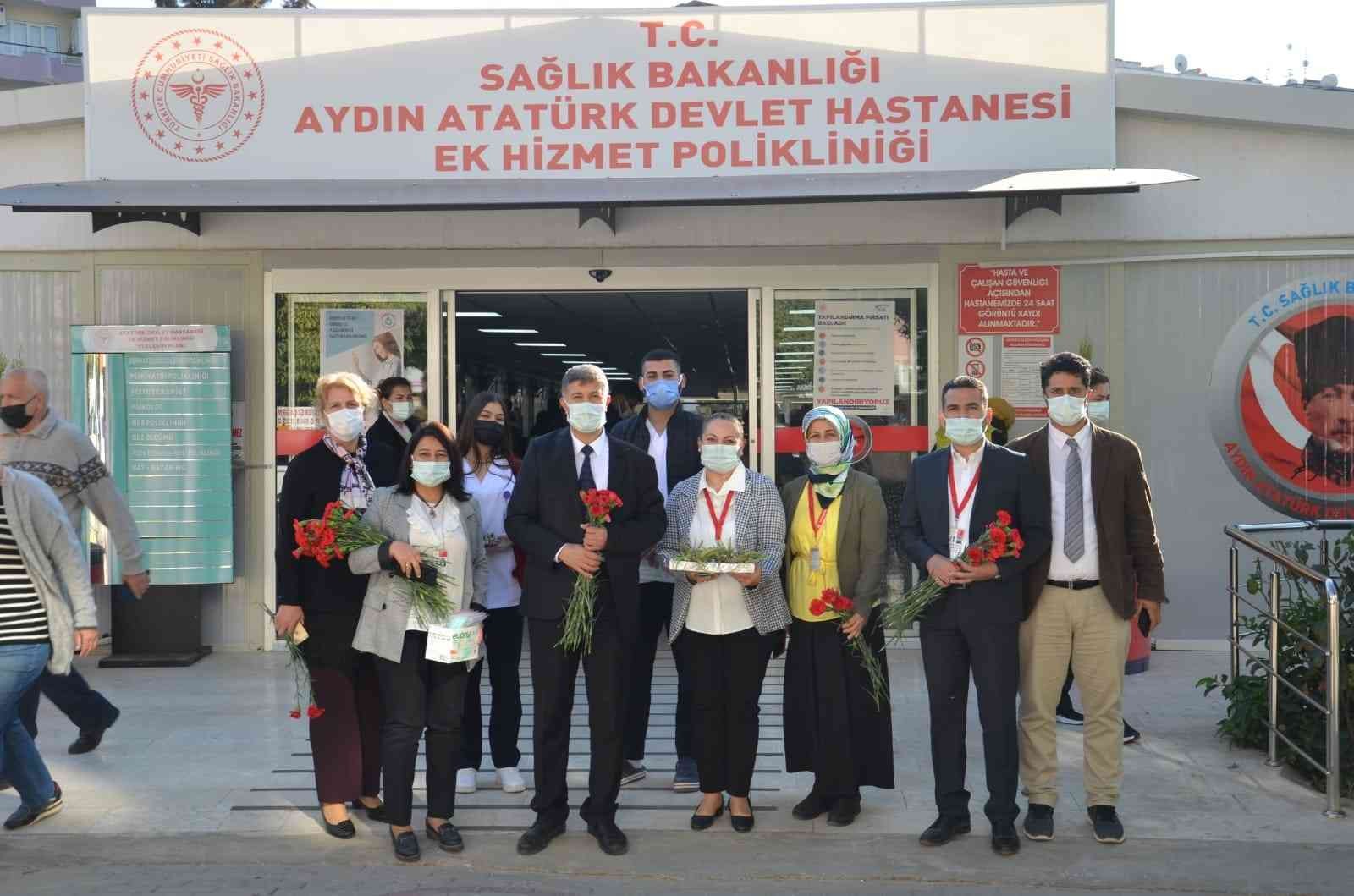 Atatürk Devlet Hastanesi’nde, hasta hakları konusunda bilgilendirmede bulunuldu #aydin