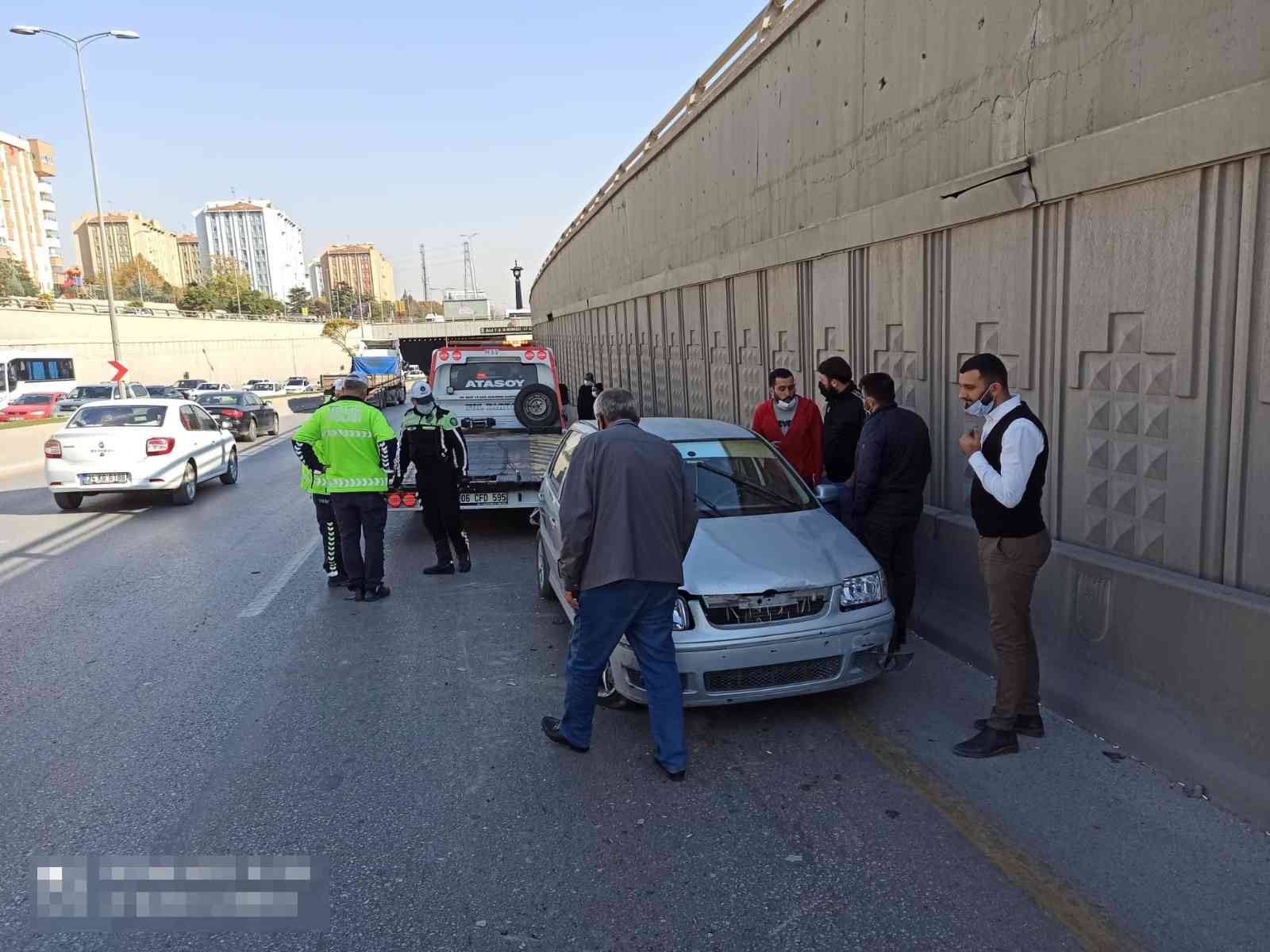 Başkent’te zincirleme kaza: 4 yaralı #ankara