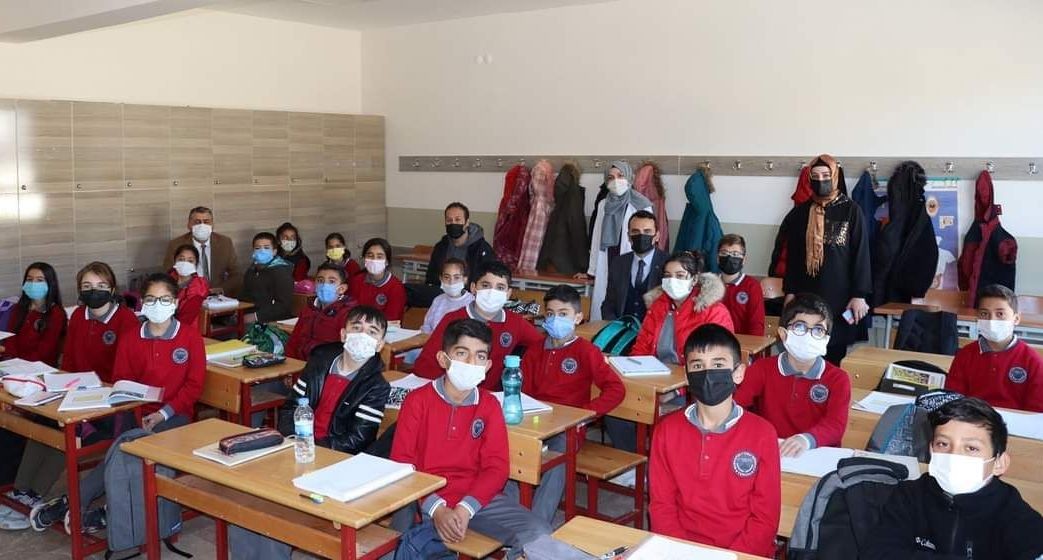 Kaymakam Çelik okulları denetledi #erzincan