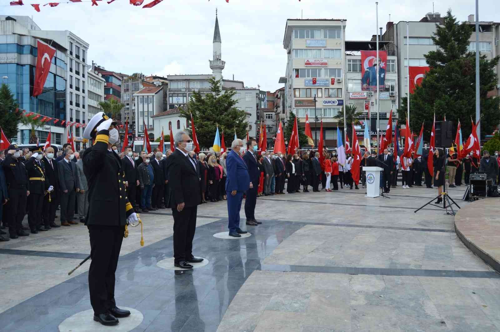 Kdz.Ereğli’de Cumhuriyet Bayramı törenle kutlandı #zonguldak
