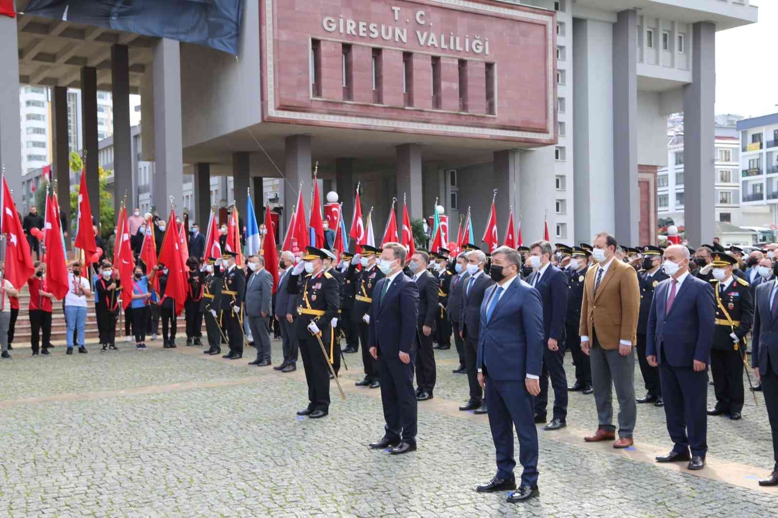 Giresun’da 29 Ekim Cumhuriyet Bayramı kutlandı #giresun