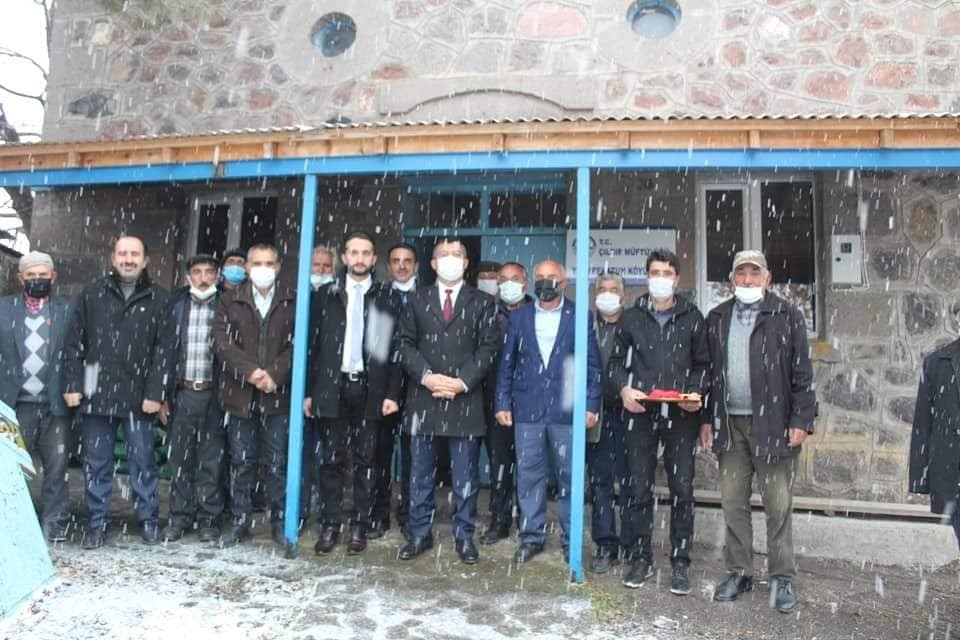 Çıldır Yeni Beyrahatun Köyü Camisi hizmete açıldı #ardahan
