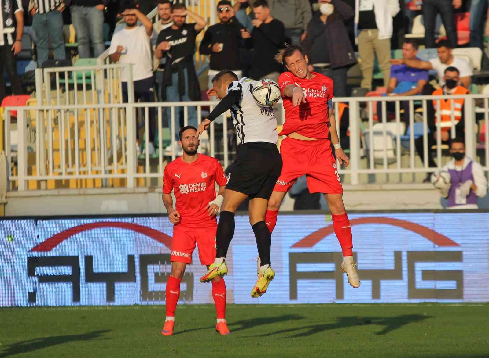 Spor Toto Süper Lig: Altay: 1 - DG Sivasspor: 1 (Maç sonucu) #izmir