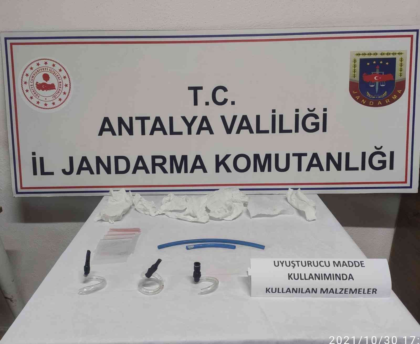 Antalya’da uyuşturucu operasyonu #antalya