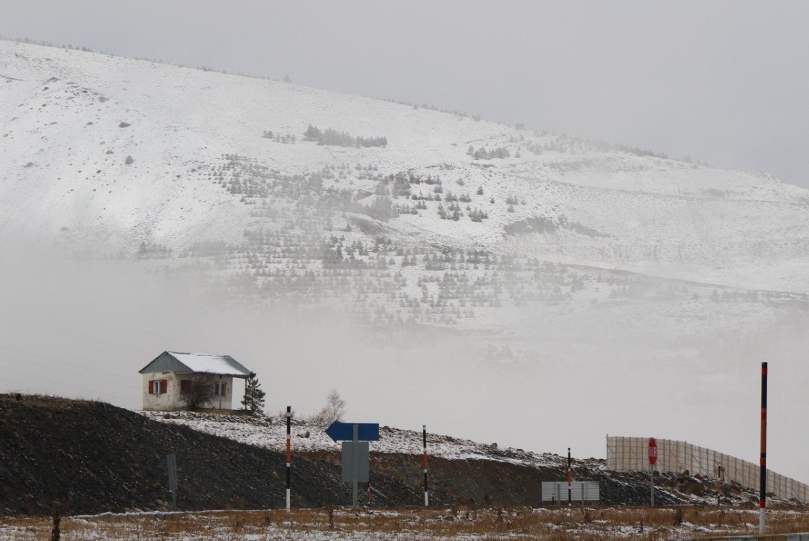 Bayburt’un yüksek kesimlerinde kar yağışı sürecek