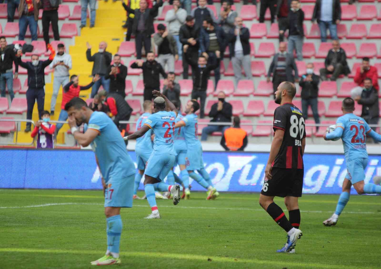 Spor Toto Süper Lig: Kayserispor: 2 - Fatih Karagümrük: 1 (Maç sonucu) #kayseri