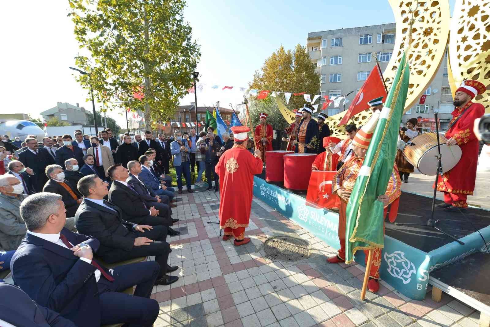 Başbuğ Alparslan Türkeş Parkı törenle açıldı #tekirdag