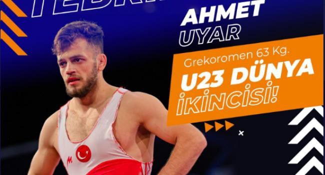 ADÜ öğrencisi Uyar, 23 Yaş Altı Dünya Güreş Şampiyonası’nda ’dünya ikincisi oldu #aydin