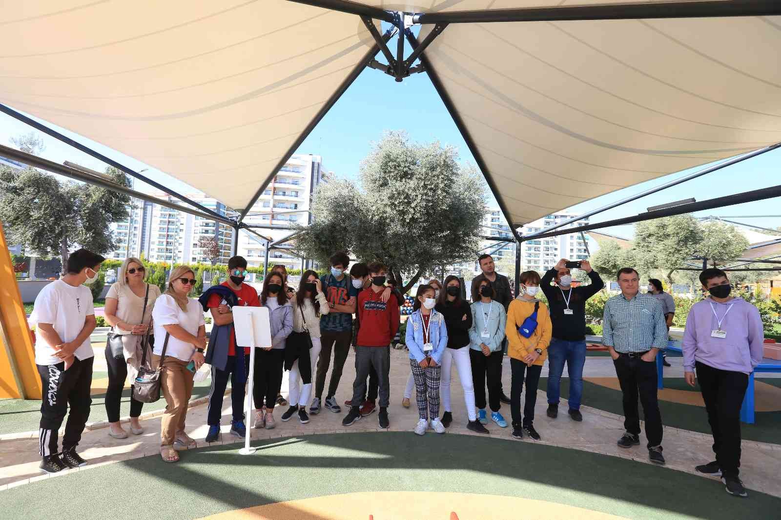 Matematik ve Bilim Parkı, yabancı misafirlerini ağırladı #aydin