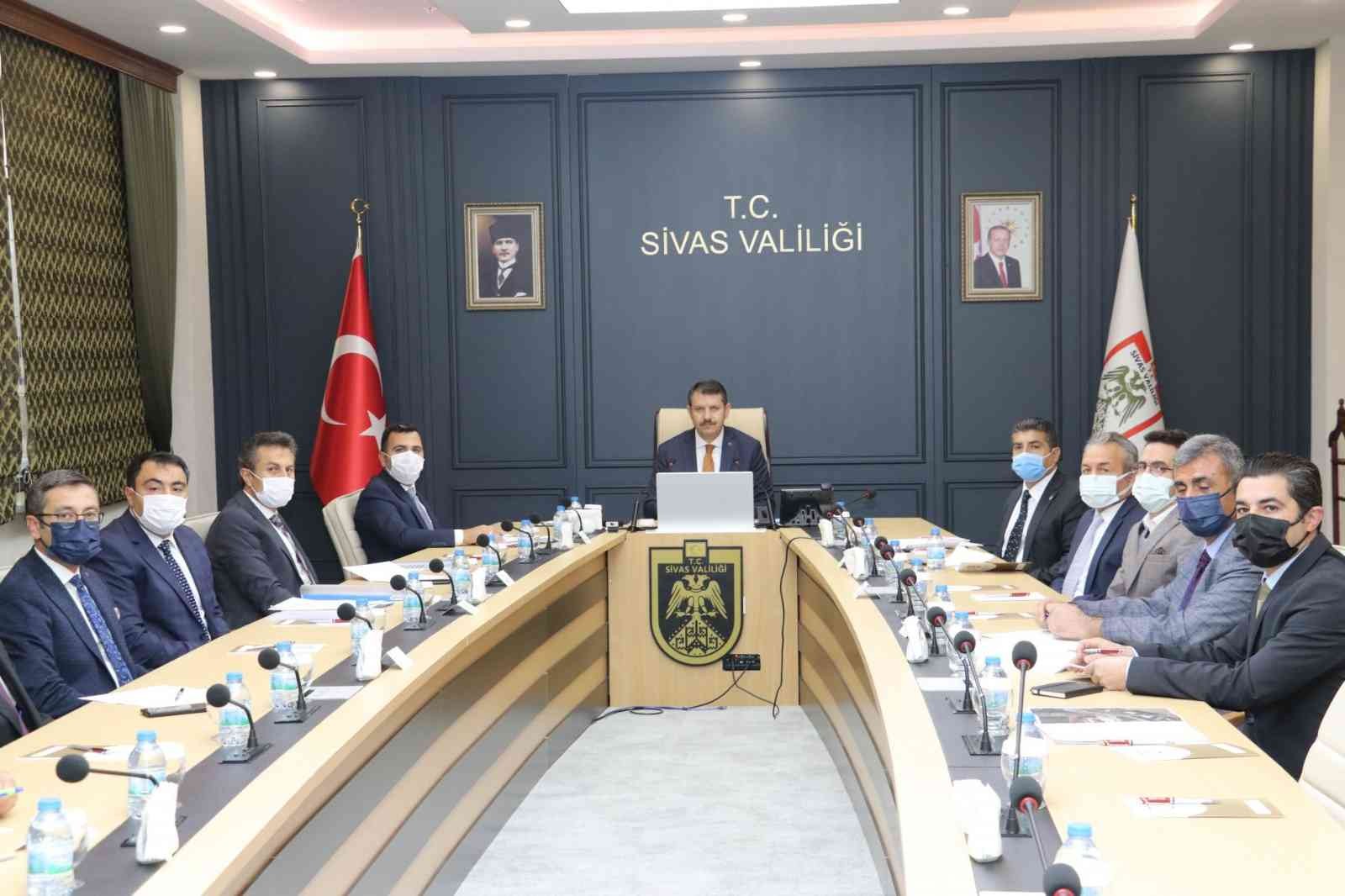 Sivas’ta eğitim yatırımları  masaya yatırıldı #sivas