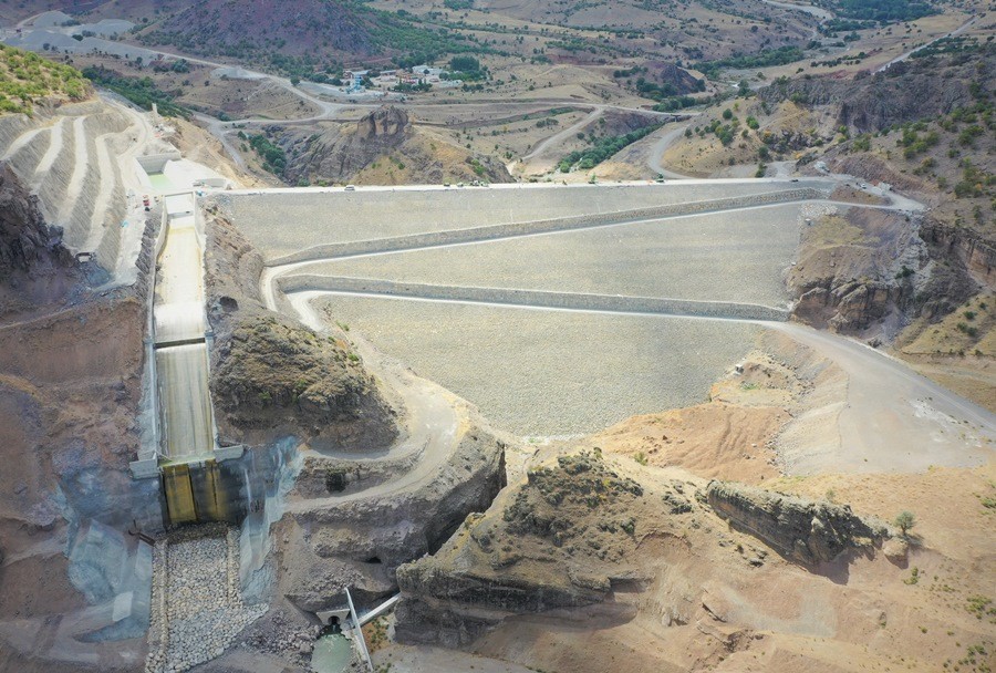 Yoncalı Barajı yapımı yıl sonunda tamamlanıyor #malatya