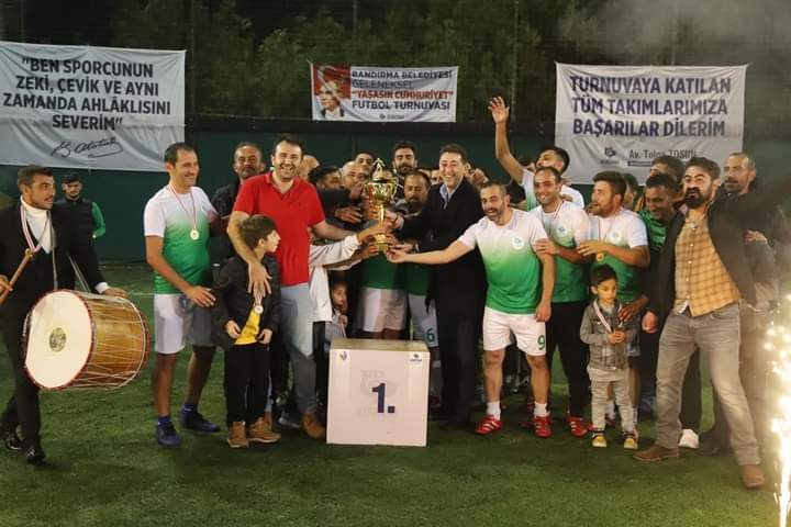 Bandırma Belediyesi  Yaşasın Cumhuriyet birimler arası futbol turnuvası #balikesir
