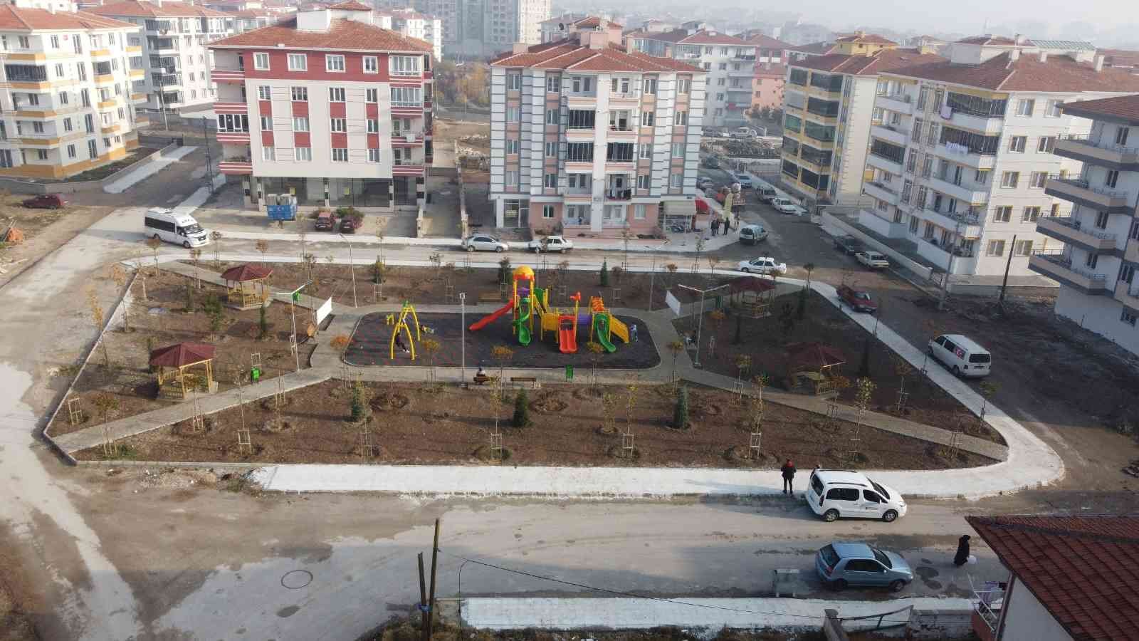Çorum Belediyesi kent’te 6 yeni park kazandırdı #corum