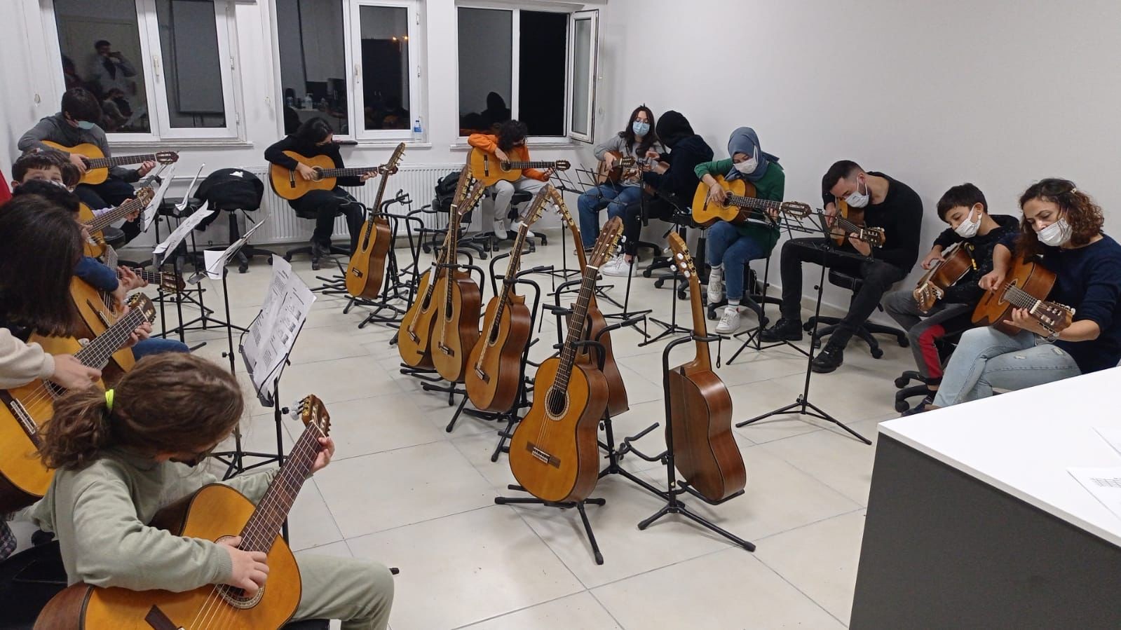 KASMEK’te ikinci grup gitar kursu başladı #kastamonu