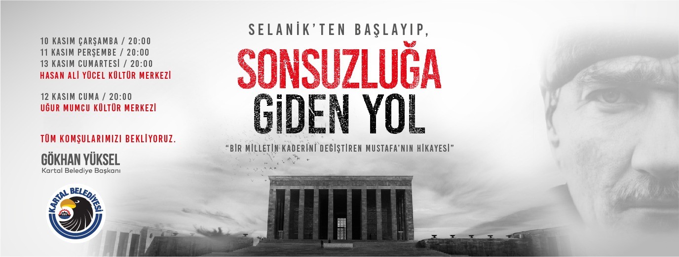 Atatürk 10 Kasım’da Kartal’da anılacak #istanbul