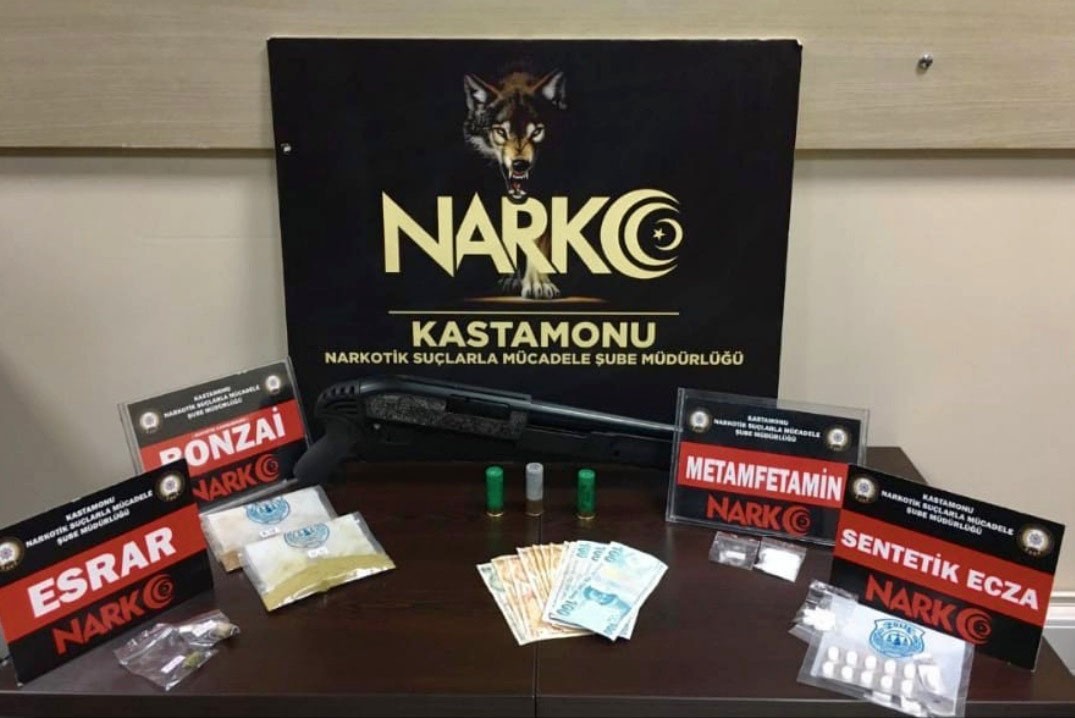Kastamonu’da uyuşturucu operasyonu: 10 gözaltı #kastamonu