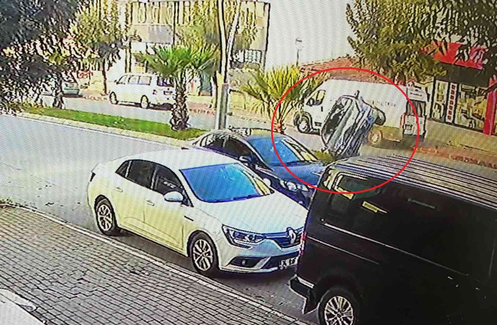 Alkollü sürücünün kullandığı otomobil böyle takla attı #kocaeli