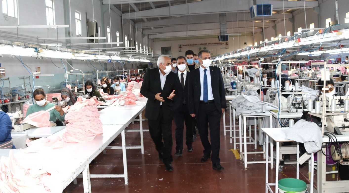 Vali Çuhadar, Adıyaman OSB’deki sanayi tesislerini inceledi #adiyaman